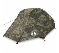 (camouflage, 312 x 216 x 114 cm) vidaXL Fishing Tent 5-Person Olive Green Waterproof tent fishing shelter