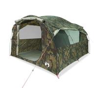 Camouflage 6-Person Tent with Rainfly and Carry Bag