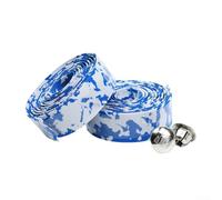 Camouflage Bicycle Handlebar Tape Enhanced Grip Shock Absorption Textured Pattern Customizable Style 210x3cm Fits Most Road Mountain Bars Comfortable Ride Quick Inst(D)