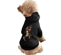 Camouflage Bigfoot Dog Hoodie Warm Pet Clothes Comfort Sweatshirt Outfit for Cats Dogs