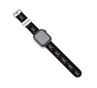 Camouflage Bigfoot Silicone Smartwatch Replacement Bands Compatible with IWatch Wristbands Strap 38mm/40mm