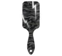Camouflage Black White Lightning smooth hair detangling Designed scalp massage for All Hair Types with Ergonomic handle cepillo para cabello rizado
