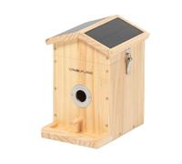Camouflage - Camouflage EZ Nesteye Outdoor WiFi Smart Nest Box - HD Built-in Camera Motion Detection Night Vision iOS/Android App - Live Bird Watching