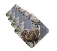 Camouflage Deer Car Air Freshener Cards for Women Men 4 Pack Cute Car Accessories Long Lasting Scent Car Diffuser Hanging Auto Aromatherapy Tablets Car Fresheners Gifts