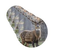 Camouflage Deer Car Air Freshener Cards for Women Men 4 Pack Cute Car Accessories Long Lasting Scent Car Diffuser Hanging Auto Aromatherapy Tablets Car Fresheners Gifts