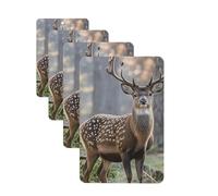 Camouflage Deer Car Air Freshener Cards for Women Men 4 Pack Cute Car Accessories Long Lasting Scent Car Diffuser Hanging Auto Aromatherapy Tablets Car Fresheners Gifts