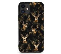Camouflage Deer Hunting Pattern Cute Phone Case Printed Cellphone Protective Cover Compatible with iPhone 11/11 Pro/11 Pro Max