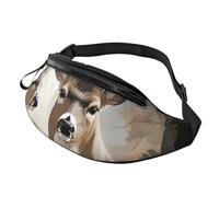 Camouflage Deer Printed Personalized Waist Bag, Lightweight and Versatile Crossbody Bag for Everyday and Outdoor Adventures