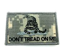 Camouflage Don't Tread on Me Snake Camo Embroidered Airsoft Paintball Cosplay Patch (ACU)