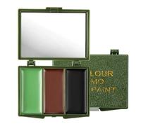 Camouflage Face Makeup, Compact Kit with Mirror, Multi-Coloured Paint, Waterproof for Hunting, Hiking, Outdoor Activities