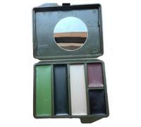 Camouflage Face Paint - Makeup Paint for Hunting | Camouflage Compact Concealment Paint for Hunting, Paintball, Airsoft Use, 5 Colors Face Paint