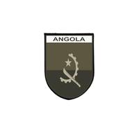 Camouflage Flag Patch - Angola Tactical Print Self-Gripping