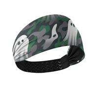 Camouflage Gray Green Black Non-Slip? headband for women fashion Stretchy sweat bands for head for tennis Yoga washing face Volleyball diademas para mujer