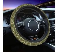 Camouflage Green Brown Camo Universal 15 Inch Neoprene Auto Interior Decor Breathable Anti Slip Steering Wheel Covers Car Accessories for Most Vehicles