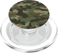 Camouflage Green Camo Army Pattern PopSockets PopGrip for MagSafe