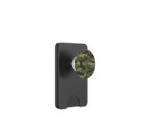 Camouflage Green Camo Army Pattern PopSockets PopWallet for MagSafe