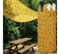 Camouflage Hunting Shooting Net, Bulk Roll Military Army Camo Netting, Lightweight Camo Net for Christmas Decorations, Camping, Car Cover, Military Theme Party Decoration, Sunshade(W1.5xH3m)