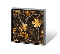 Camouflage Hunting Square Badge Pin Metal Memorial Brooch Button Lapel Pins for Backpack Wedding