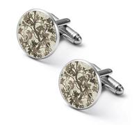 Camouflage Hunting Tree Cute Shirt Cufflinks for Men Tuxedo Shirts Metal Cuff Links Jewelry Accessories