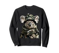Camouflage Koala Camo Animal Hunter Wildlife Hunting Graphic Sweatshirt
