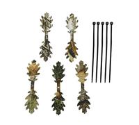 Camouflage Leaf Strips | 5-Piece Concealment Camouflage Strips for Hunting,Natural Concealment Gear for Adventure Players Desert Wilderness Jungle Challenges Hunting Trips Training