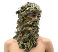 Camouflage Leafy Hat - Camping Concealment Headgear | Ghillie Camouflage Face Cover | Outdoor Gear For Enthusiasts Photographers Wildlife Observation Stage Performances Themed Events - Hunting Accesso