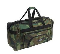 Camouflage Lightweight Holdall Duffle Cargo Travel Cabin Gym Bag (Camouflage)