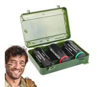 Camouflage Makeup,Concealment Makeup for Hunting | Multifunctional Camouflage Hunting Face Body Paint, 3 Colors for Hunting Accessories