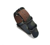 Camouflage Nato Nylon Watchband 18mm 20mm 22mm 24mm Sport Camouflage Nylon Watch Strap Watch Accessories, 24mm