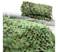 Camouflage Net 4x6m 5x12m 7x8m 4x10m 1.5x6m 7.5x13m Camo Mesh Nets, 150D Oxford Fabric Camouflage Netting, Jungle Camo net Blind for Shooting Hunting Military Netting(3.5x6.5m)