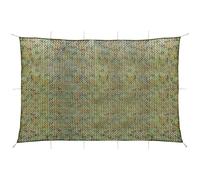 Camouflage net 4x6m Green Oxford fabric UV-resistant, quick-dry with storage bag