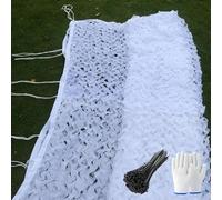 Camouflage Net Bulk Roll Camo Netting, Blinds Dual Mesh for Decor Courtyard Sunshade Camp Photo Farm Factory Shelter Car Concealment, Sunshade Mesh Net Ground Blind(W4.5xH10m)