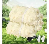 Camouflage Net Camo Netting Bulk Roll Sunshade Mesh Net 2x5m 4x9m 5x5m 6x10m 8x8m 8x15m Lightweight Camo Net for Hunting Shooting Military Theme Party Decoration(W10.5xH11m)