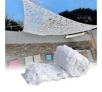 Camouflage Net Camouflage Netting Camo Net Hunting Shooting Netting Sun Protection Nets Party Decoration Privacy Screen Car Tarpaulin Woodland Military Army Garden Shade(White,1.5x6M)