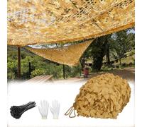 Camouflage Net for Hunting, 3x3.0M 4x8M 5x10M 8x8M 10x12M Bulk Roll Camouflage Netting, Camo Net Military Camo Cover Army Shelter for Camping Hide Hunting Shooting Theme(W1.5xH5.5m)