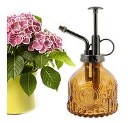 camouflage net Glass Watering Spray Bottle, 200ml Mister Vintage Watering Can Water Sprayer for Flowers Succulents Herbs Home Garden (Brown)