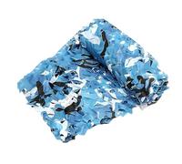 Camouflage Net Military Camouflage Netting for Hunting Shooting Sun Protection Privacy Screen Car Tarpaulin Garden Woodland Camping Decoration Army Camo Net Cover(Blue,6x8M)