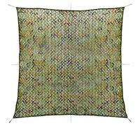 Camouflage Net with Storage Bag 3 x 3 m Green, 100% Polyester Oxford, Waterproof, UV Resistant, Lightweight, Compact, Ideal for Hunting, Shooting, Airsoft, Outdoor, Privacy Screen, Camouflage