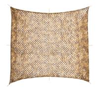 vidaXL Camouflage Net with Storage Bag 416x402 cm Sand