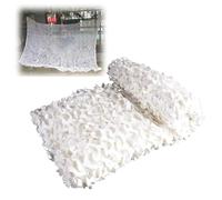Camouflage Netting Camo Net 210D Sun Shade Mesh Nets 1.5x8m 2x6m 2.5x9m 3.5x8m 5x7m 6x6m 6x10m Camo Netting White for Shooting Hunting Party Decoration Photography Background(3.5x5.5m)