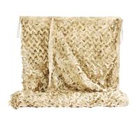 Camouflage Netting，Camo Netting for Hunting Decor Courtyard Sunshade Camp Photo Farm Factory Shelter Car Concealment Party Exhibit Backdrop Paintball Curtain Ceiling Fence Canopy(Beige,1 x 10 m)