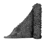 Camouflage Netting Camo Netting for Party Decoration Camouflage Sun Protection Net for Hunting, Military, Shooting & Outdoor Camping | Sunshade，Privacy Screen，CarTarpaulin(Black,1.5 x 6 m)