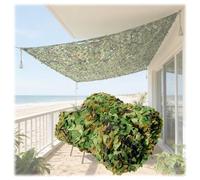 Camouflage Netting Camo Netting For Theme Party, Hunting Shooting Blinds Camo Mesh Burlap 2m, 3.0m, 4.0m, 5m, 6m, 10m, 16m For Camping Decorations Garden Sunshade Net(W2xH9.5m)