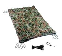 Camouflage Netting Camo Netting Hunting Shooting Camo Net Hide Military Army Sunshade Mesh Nets 2m, 3.0m, 4.0m, 5m, 6m, 10m, 16m Party Decorations Lightweight Tarp(W6xH11m)