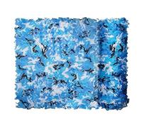 Camouflage Netting - Camouflage Net for Hunting Ground Blind Shooting Outdoor Camo Net | Military Tactical Net for Sunshade Car Cover Camping Kids Den Party Decoration(Blue,2x2.5M)