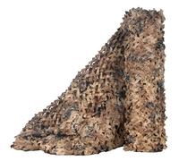 Camouflage Netting - Camouflage Net for Hunting Ground Blind Shooting Outdoor Camo Net | Military Tactical Net for Sunshade Car Cover Camping Kids Den Party Decoration(Desert,2x6M)