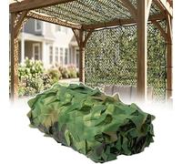 Camouflage Netting For Woodland, 2x3m 4x6m 5x8m Military Camo Net Roll, Camo Net Garden Cover, Sunshade Camo Mesh For Hunting, Camping, Shooting, Car Cover, Party Backdrop(15x15m)
