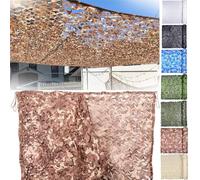 Camouflage Netting, Lightweight Camo Mesh for Sunshade, Party Decoration, Photography, Hunting, and Shooting, Durable Oxford Fabric, Outdoor Use