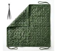 Camouflage Netting Reinforced Camo Net with Nylon Mesh for Garden Screening, Sunshade, Hunting, Shooting Hide, Kids Den, Army Party Decorations, White, Green, Digital(Green,4X9M)