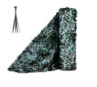 Camouflage Netting, Reinforced Double Layer Camo Net for Garden Screening, Sunshade, Privacy Netting, Hunting Hide, Shooting, Army Party Decorations White Green Digital(Digital Camouflage,2X2M)